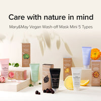 Vegan Wash Off Mask Mini Gift Set (30g x5)