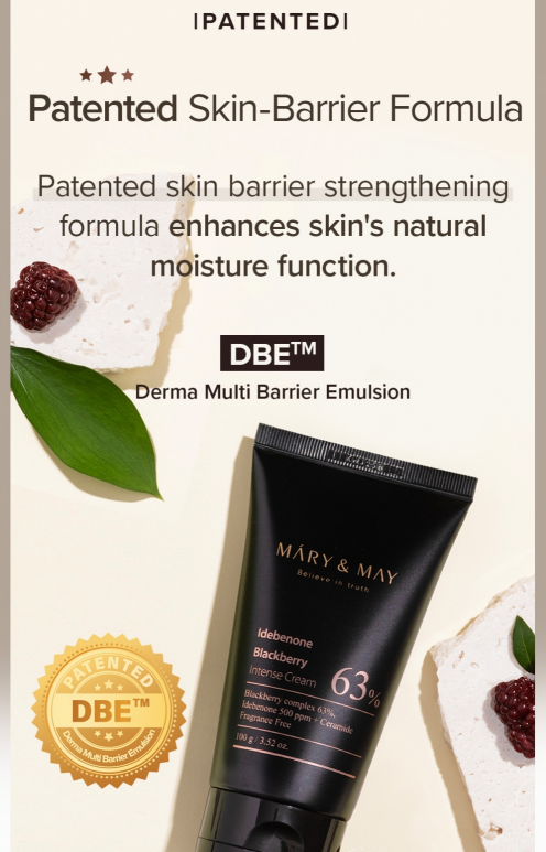 Idebenone Blackberry Intense Cream 100g