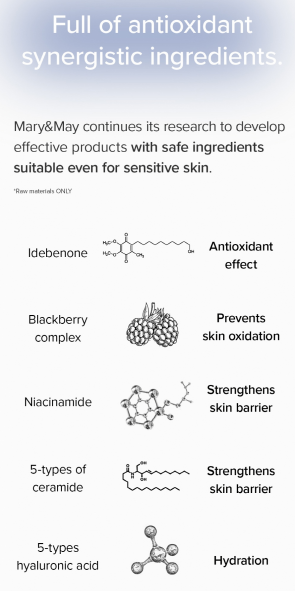 Idebenone Blackberry Intense Cream 100g