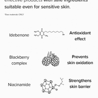 Idebenone Blackberry Intense Cream 100g