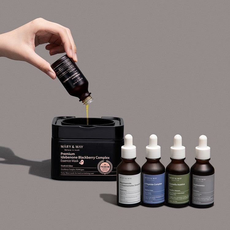 Premium Idebenone Blackberry Complex Ampoule Mask 20EA/250g