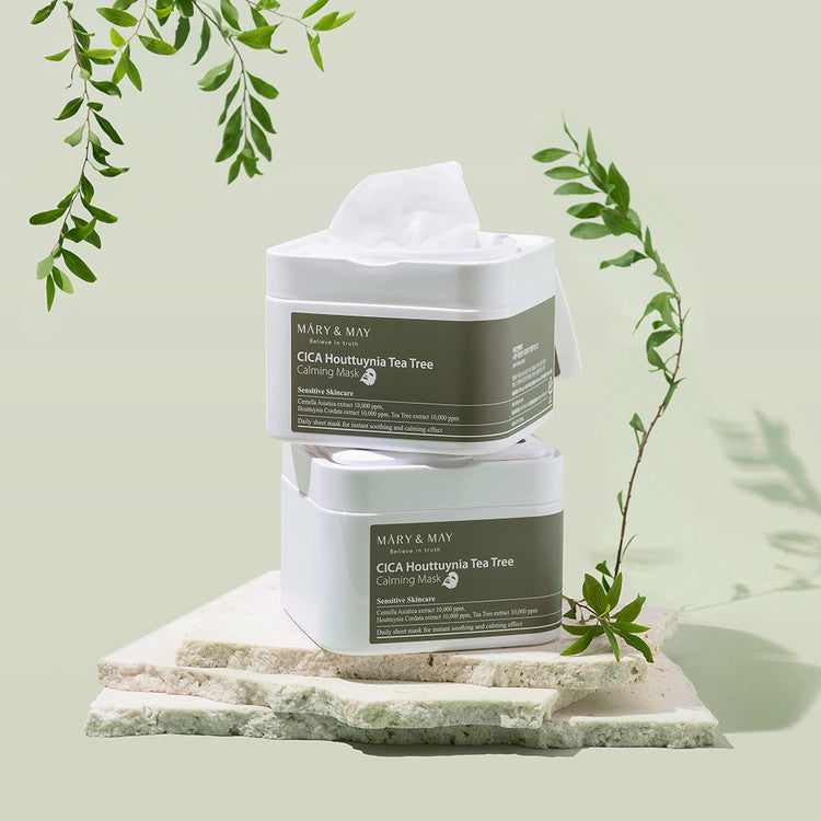 CICA Houttuynia Tea Tree Calming Mask (30ea)