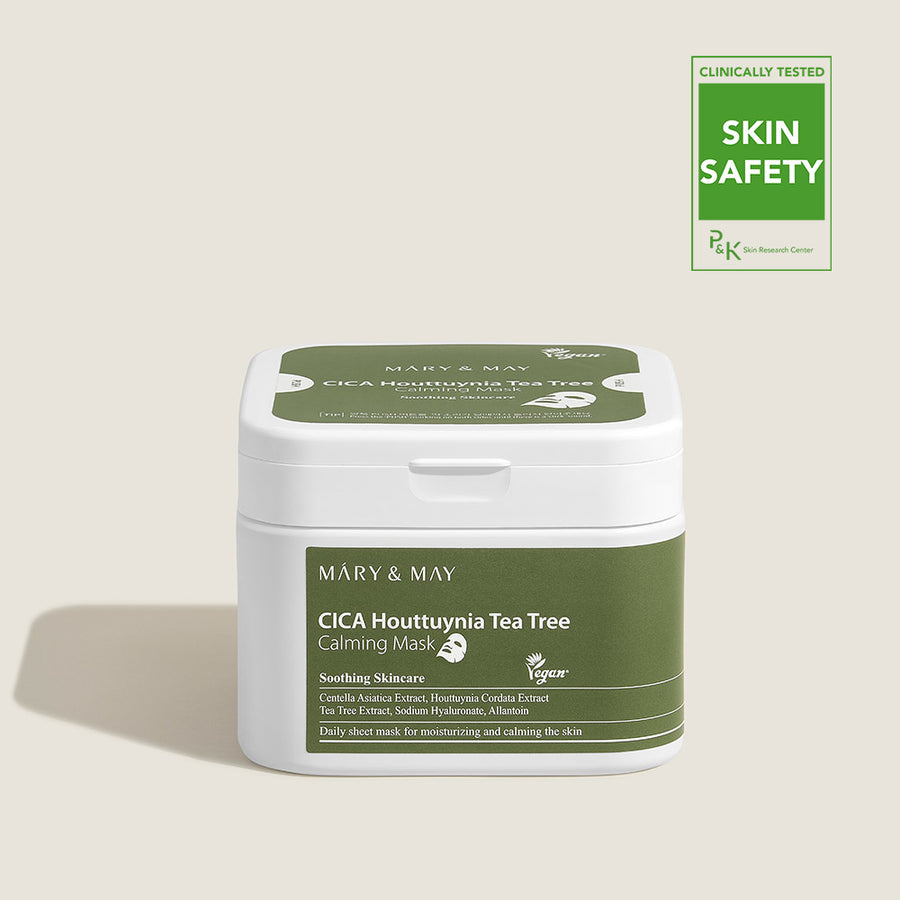 CICA Houttuynia Tea Tree Calming Mask (30ea)