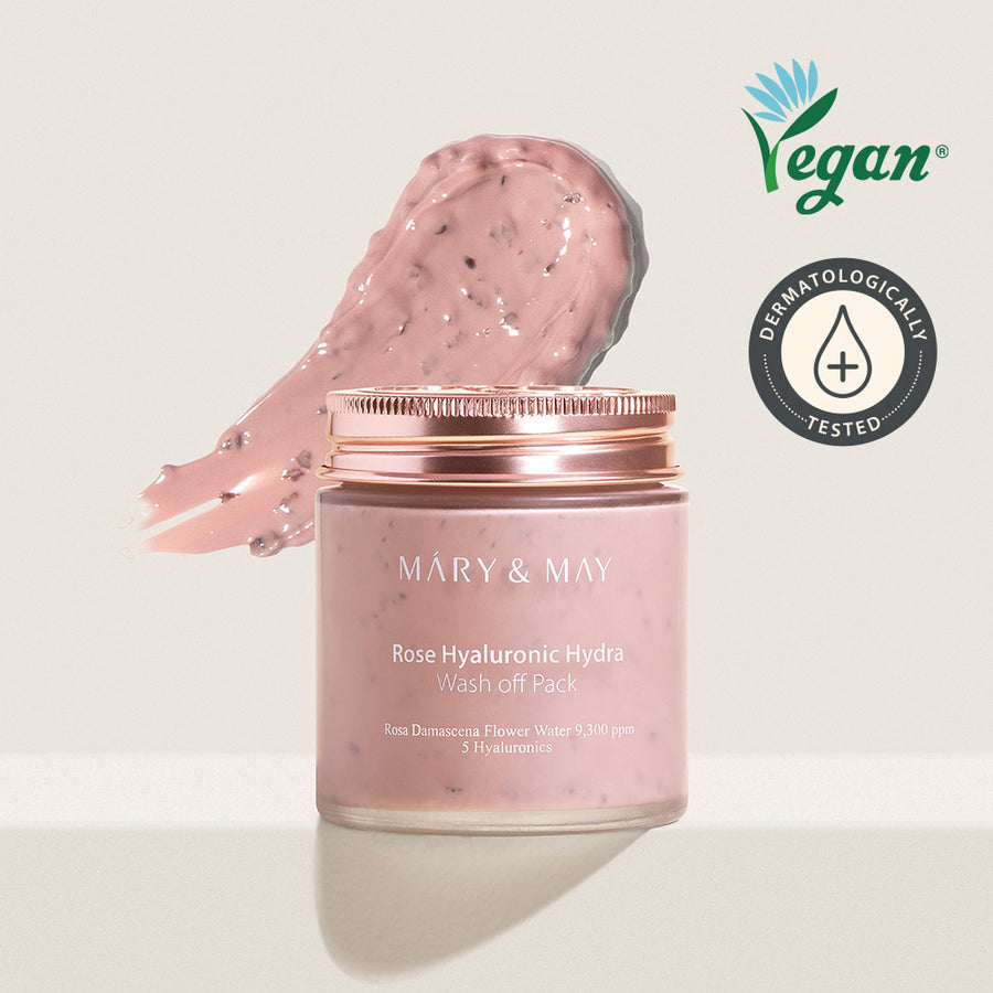 Rose Hyaluronic Hydra Wash Off Pack