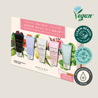 Vegan Wash Off Mask Mini Gift Set (30g x5)