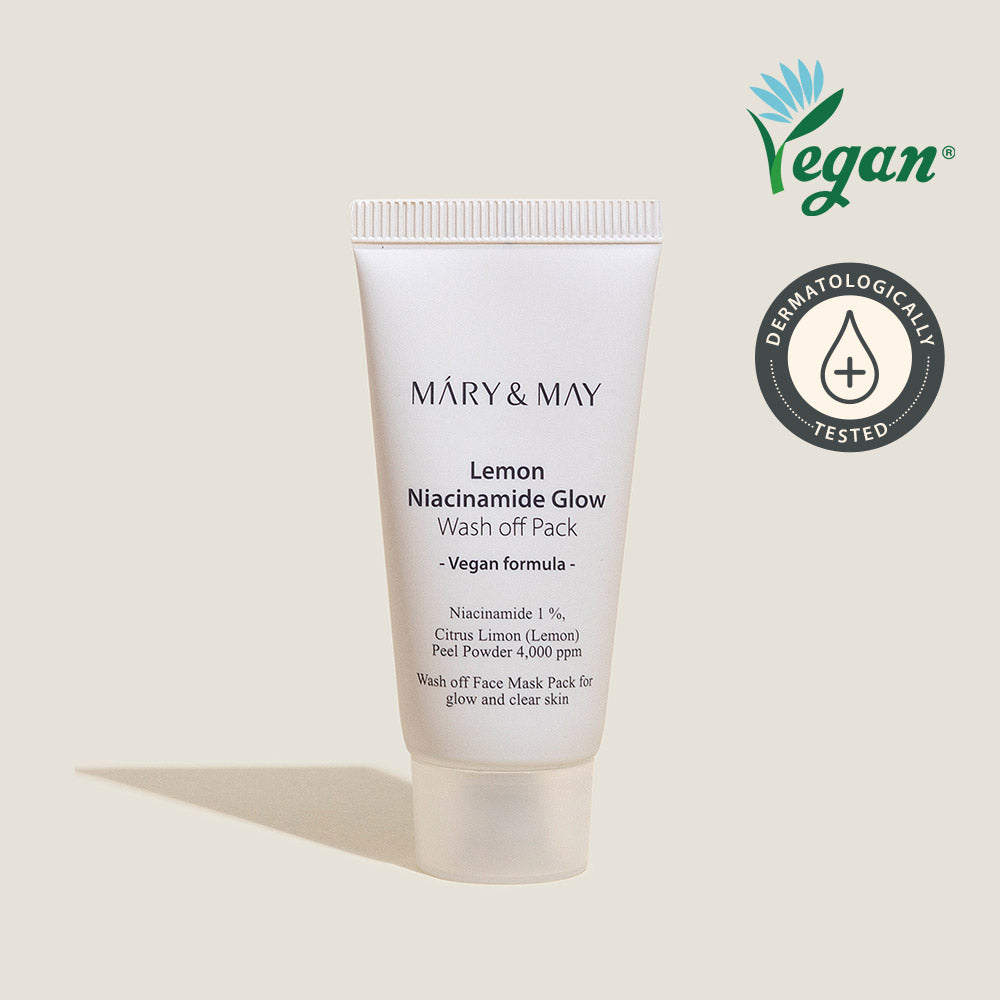 Lemon Niacinamide Glow Wash Off Pack 30g
