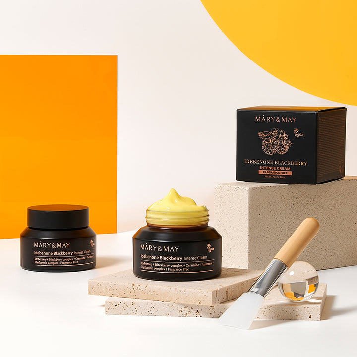 Mary&May Idebenone + Blackberry Complex Intensive Cream 70g - US