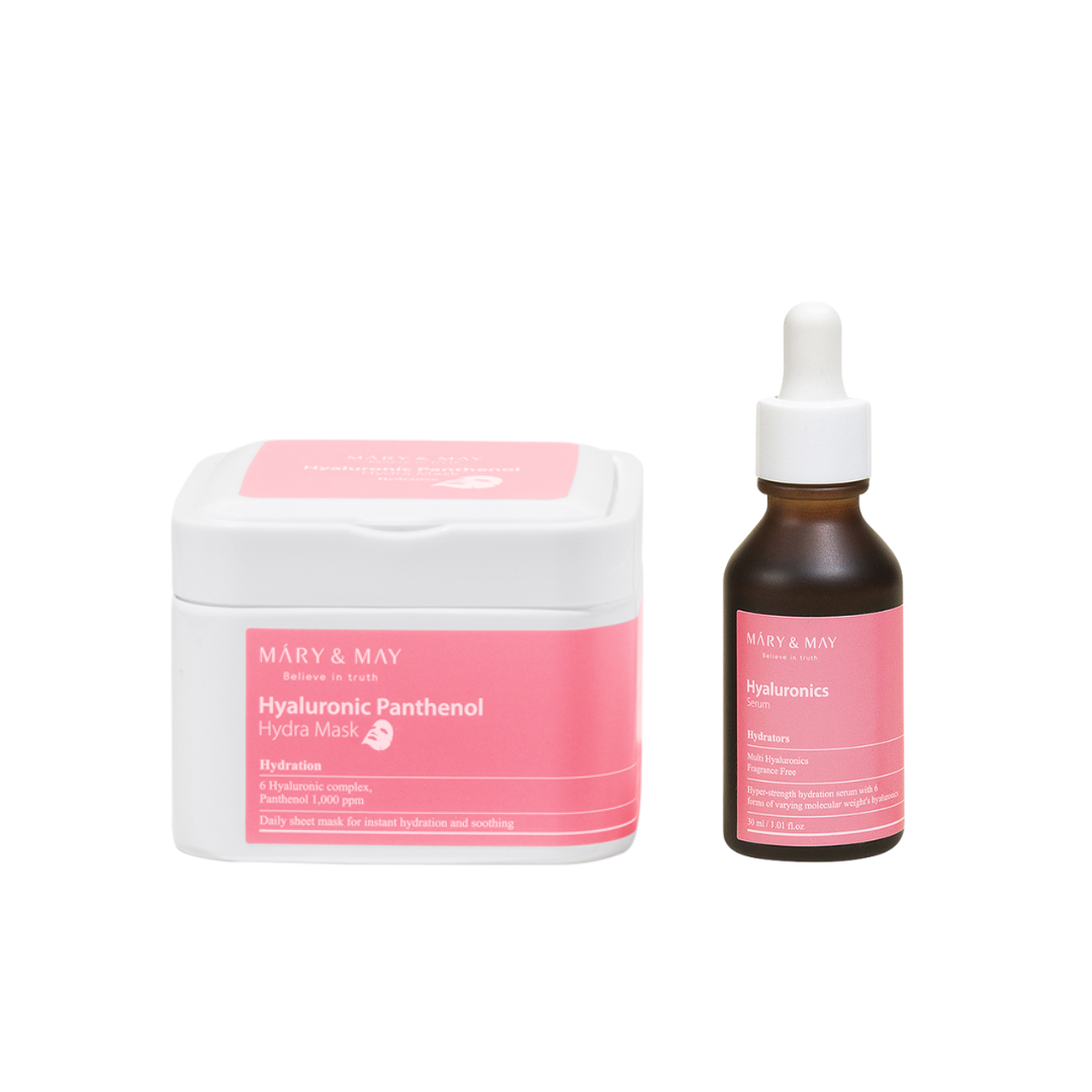 [Set] Deep Moisturizing & Radiance Set (Mask & Serum)