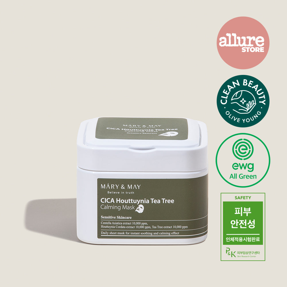 CICA Houttuynia Tea Tree Calming Mask (30ea)