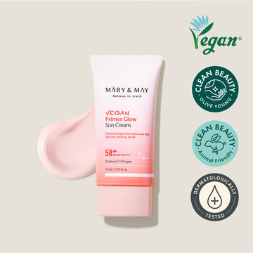 Vegan Primer Glow Sun Cream SPF50+ PA++++ 50ml